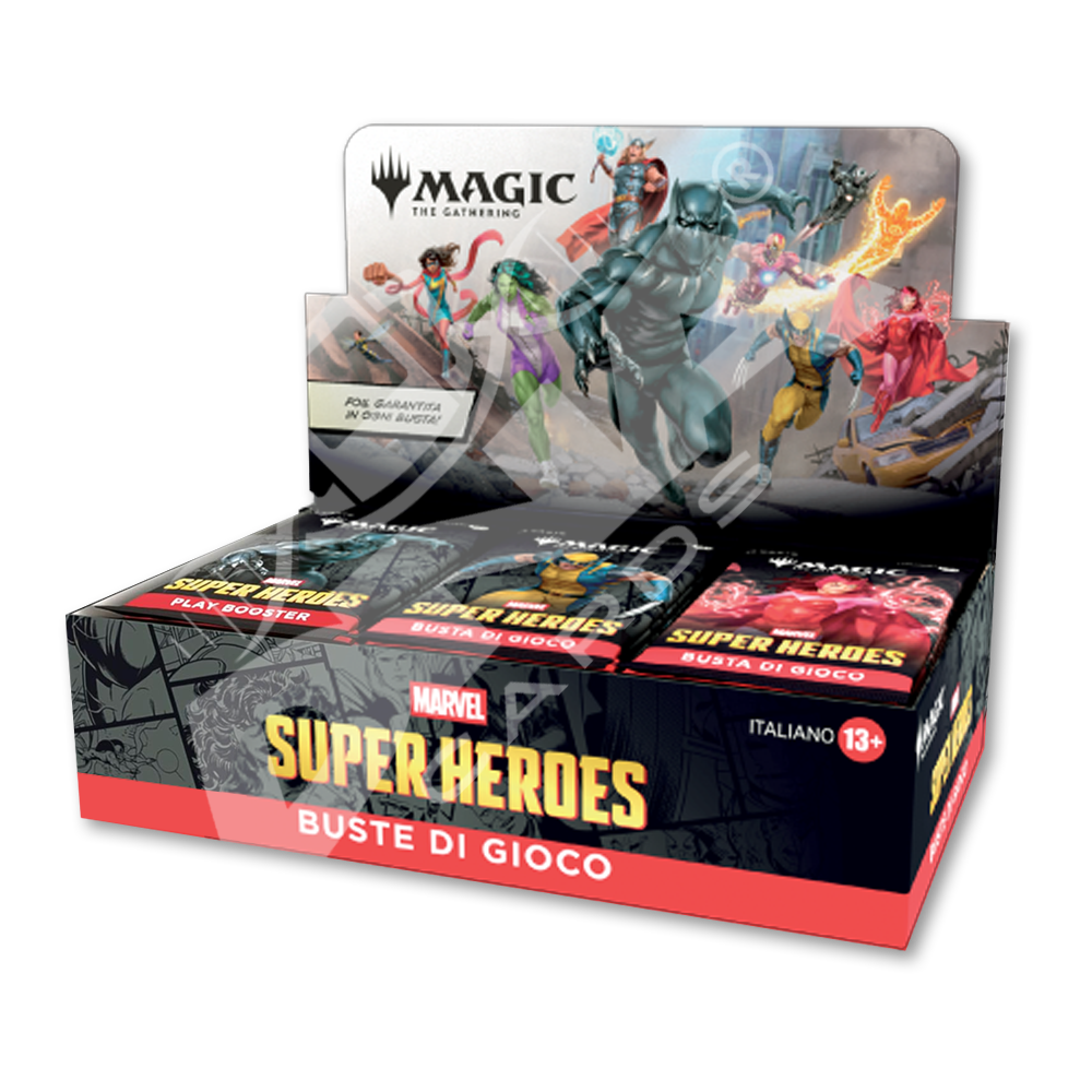 super heroes display ita