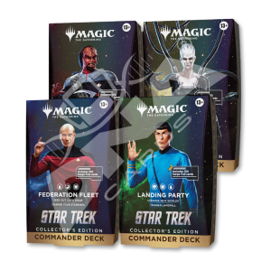 Bundle x4 Deck Commander Magic: The Gathering - Star Trek Collector's Edition (EN)