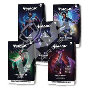 Bundle x5 Foundations Deck Commander Magic: The Gathering - Reality Fracture (EN)